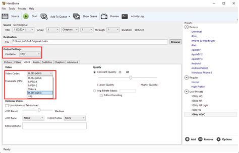 squealer h265|Guide to HEVC/H.265 Encoding and Playback .